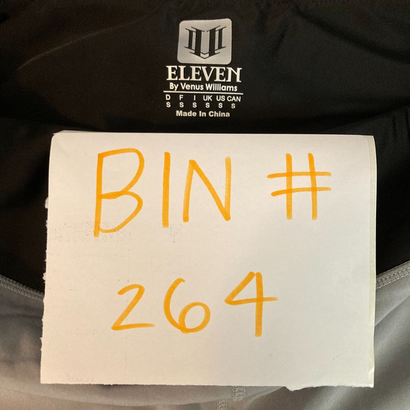 Eleven Venus Williams Pants Womens Sz S Black Gray Tennis Workout Stretch - Picture 10 of 10